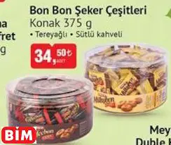 KONAK BON BON ŞEKER ÇEŞİTLERİ